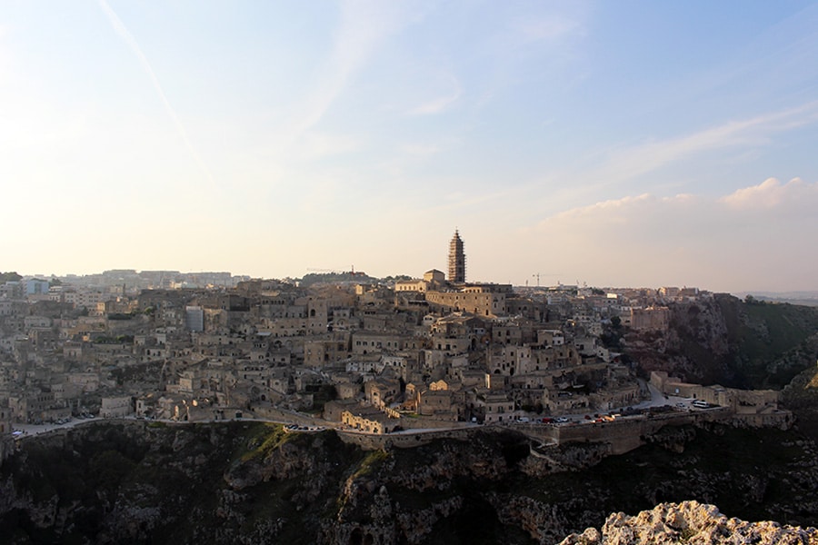 Panorama dal Belvedere di Murgia Timone