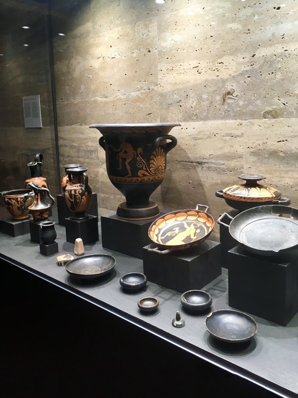 Paestum: reperti del Museo Archeologico