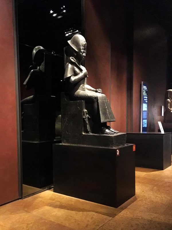Torino: la Sala dei Re nel Museo Egizio