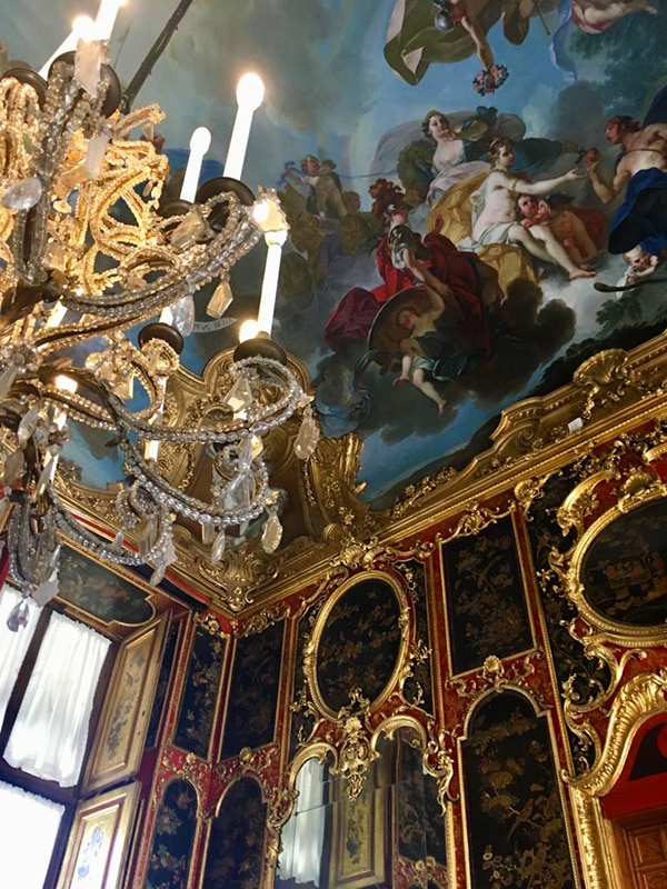 Torino: interni di sala al Palazzo Reale