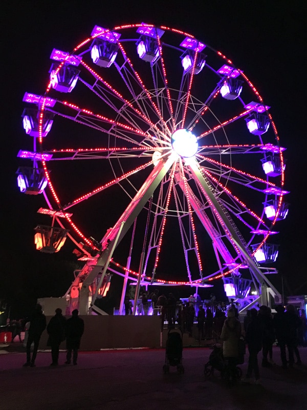 Ruota panoramica di Gubbio in Piazza Quaranta Martiri