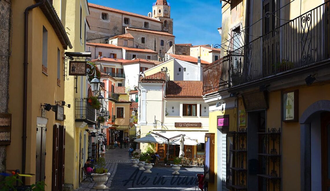 Scorcio del centro storico di Maratea, in Basilicata