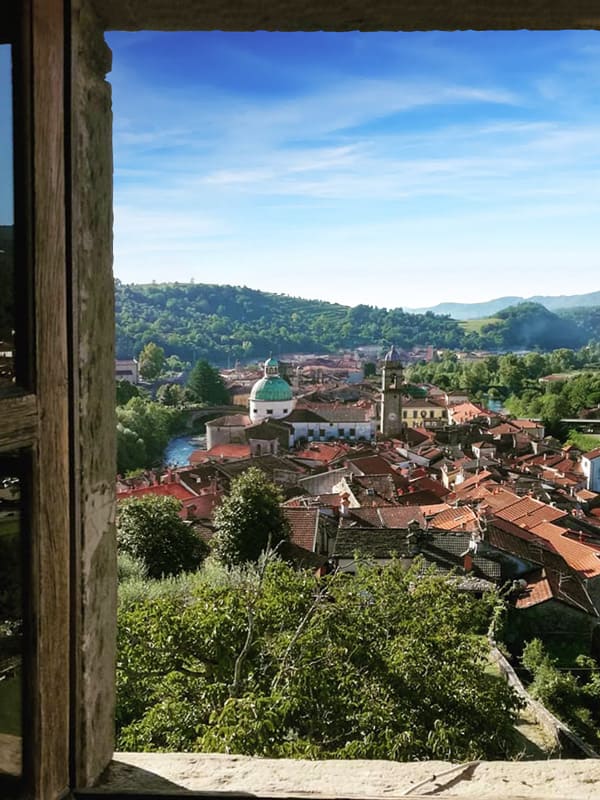 Vista panoramica dal Castello del Piagnaro di Pontremoli