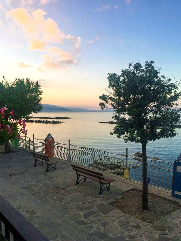 Alba a Pioppi in Cilento con vista mare strepitosa