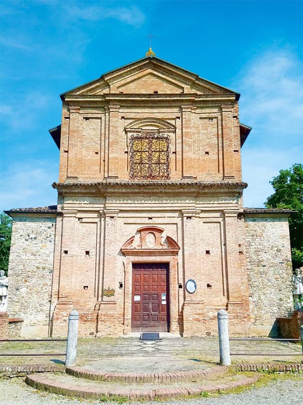 Chiesa di Grazzano Visconti dedicata ai santi Cosma e Damiano