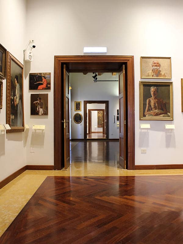 Sale della Pinacoteca di Salerno