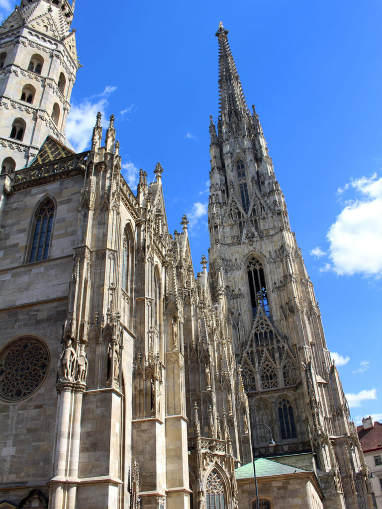 Dettaglio delle guglie della Cattedrale di Santo Stefano a Vienna